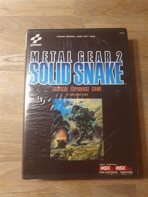 metal gear msx box|metal gear msx manual.